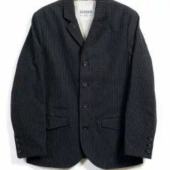 ANKER | Casual 4-button Blazer | Black Pin