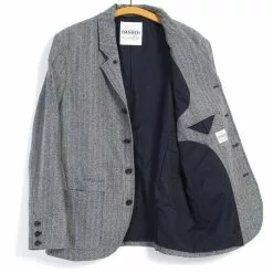 ANKER | Classic Blazer | Grey Melange -Togs Soldes anker classic blazer grey melange hansen garments 952842
