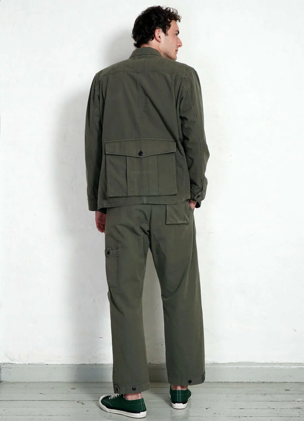 ASLAK | Utility Jacket | Green 6 ASLAK | Utility Jacket | Green - Image 6