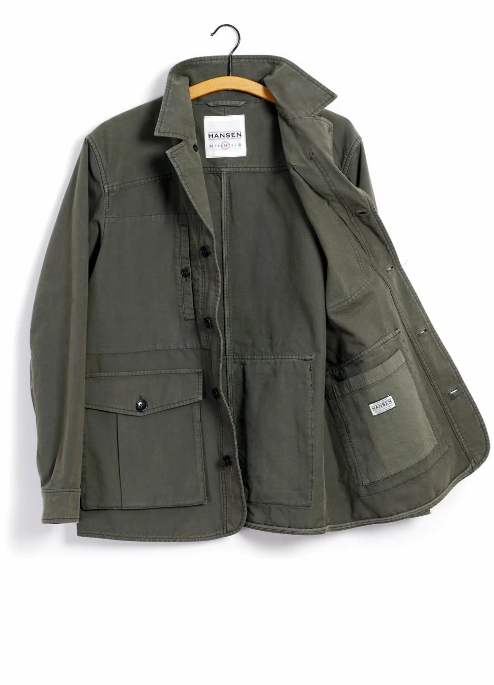 ASLAK | Utility Jacket | Green 4 ASLAK | Utility Jacket | Green - Image 4