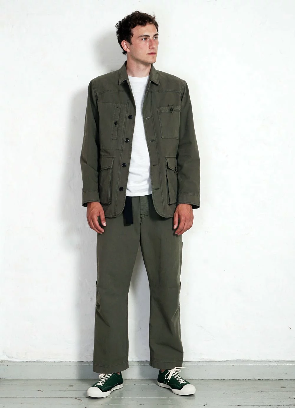 ASLAK | Utility Jacket | Green 2 ASLAK | Utility Jacket | Green - Image 2