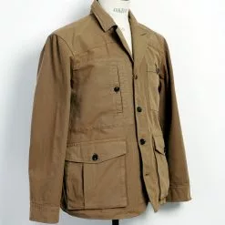 ASLAK | Utility Jacket | Khaki 9 ASLAK | Utility Jacket | Khaki -Togs Soldes aslak utility jacket khaki hansen garments 536300