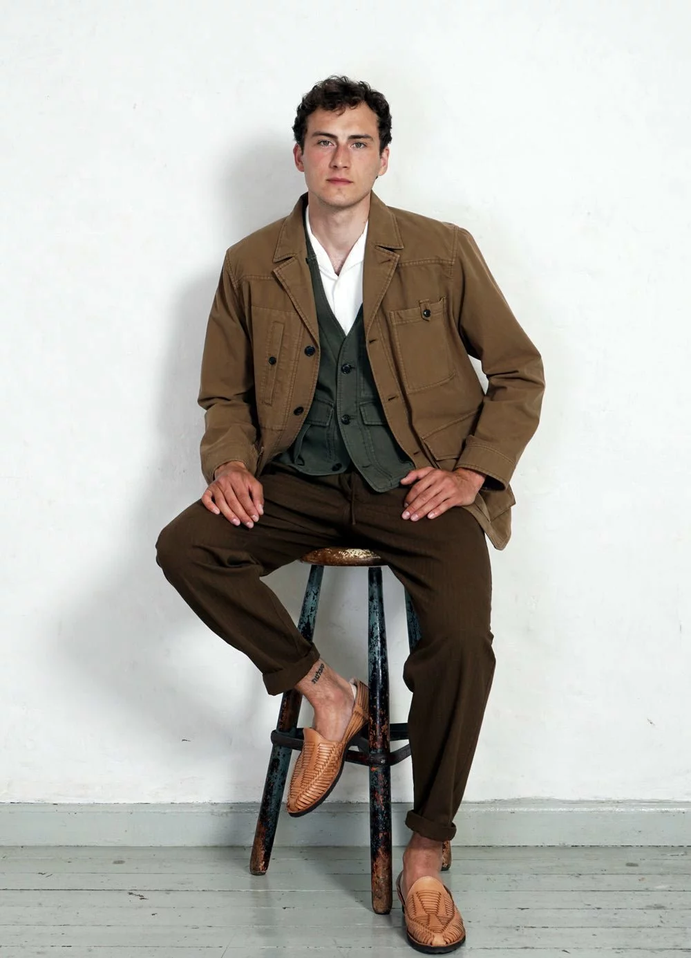 ASLAK | Utility Jacket | Khaki 7 ASLAK | Utility Jacket | Khaki - Image 7