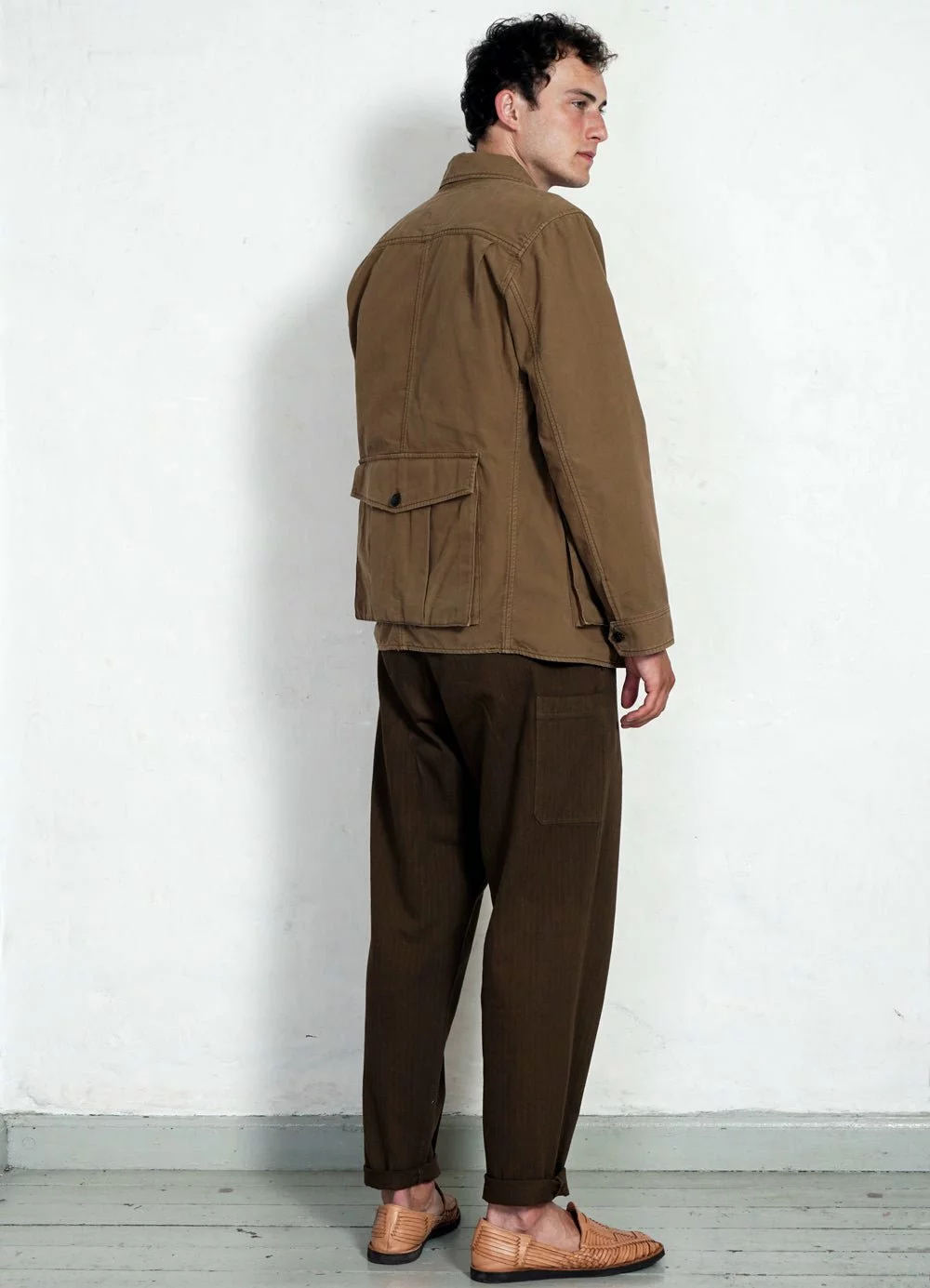 ASLAK | Utility Jacket | Khaki 6 ASLAK | Utility Jacket | Khaki - Image 6