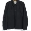 BERTRAM | Refined Work Jacket | Dark Bluegrey