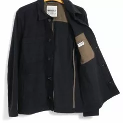 BERTRAM | Refined Work Jacket | Dark Bluegrey 11 BERTRAM | Refined Work Jacket | Dark Bluegrey -Togs Soldes bertram refined work jacket dark bluegrey hansen garments 348689