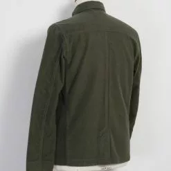 BERTRAM | Refined Work Jacket | Dark Green -Togs Soldes bertram refined work jacket dark green hansen garments 634618