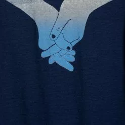 BLUE HANDS | IDG Jersey Crew T | Indigo -Togs Soldes blue hands idg jersey crew t indigo kapital 569105