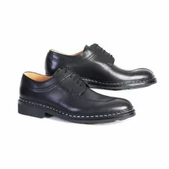 CATALPA | Leather Derby Shoe | Black -Togs Soldes catalpa leather derby shoe black 460 771732