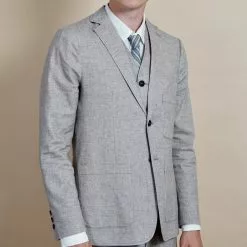 CHRIS | Two Button Classic Blazer | Beach 10 CHRIS | Two Button Classic Blazer | Beach -Togs Soldes chris two button classic blazer beach hansen garments 583874