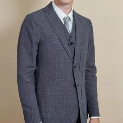 CHRIS | Two Button Classic Blazer | River -Togs Soldes chris two button classic blazer river hansen garments 146208