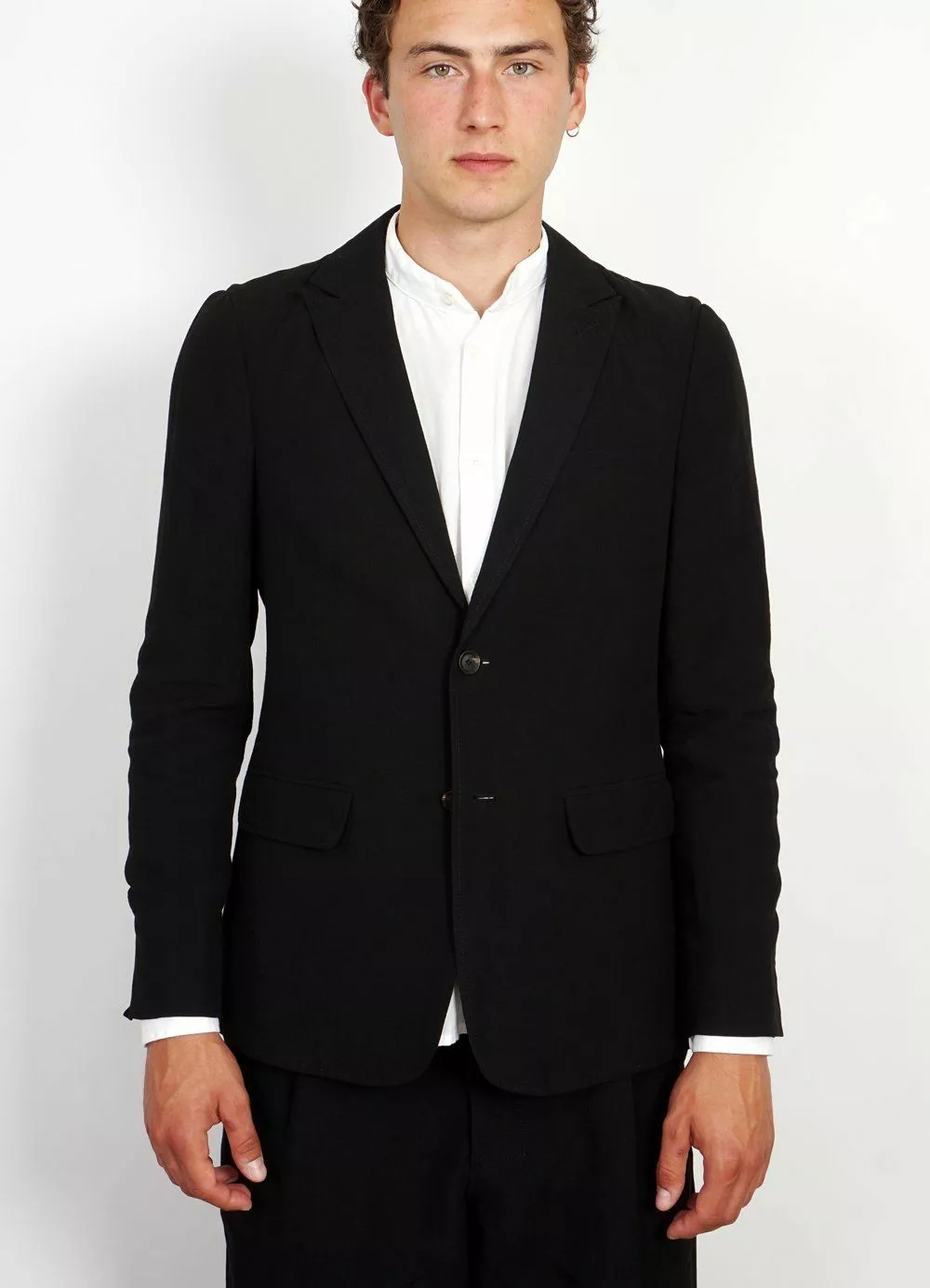CHRISTOFFER | Two Button Blazer | Black 2 CHRISTOFFER | Two Button Blazer | Black - Image 2