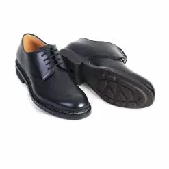 CROCUS | Leather Derby Shoe | Black -Togs Soldes crocus leather derby shoe black 420 398554