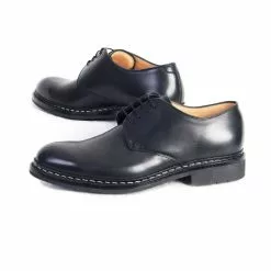 CROCUS | Leather Derby Shoe | Black -Togs Soldes crocus leather derby shoe black 420 547496