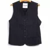 DANIEL | 4-Button Waistcoat | Black Stripe