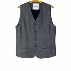 DANIEL | Classic Casual Vest | Indigo Grey