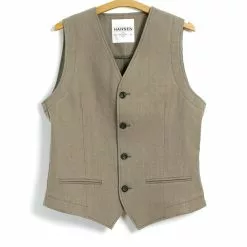 DANIEL | Classic Waistcoat | Bay Leaf