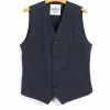 DANIEL | Classic Waistcoat | Brushed Blue