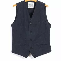 DANIEL | Classic Waistcoat | Brushed Blue