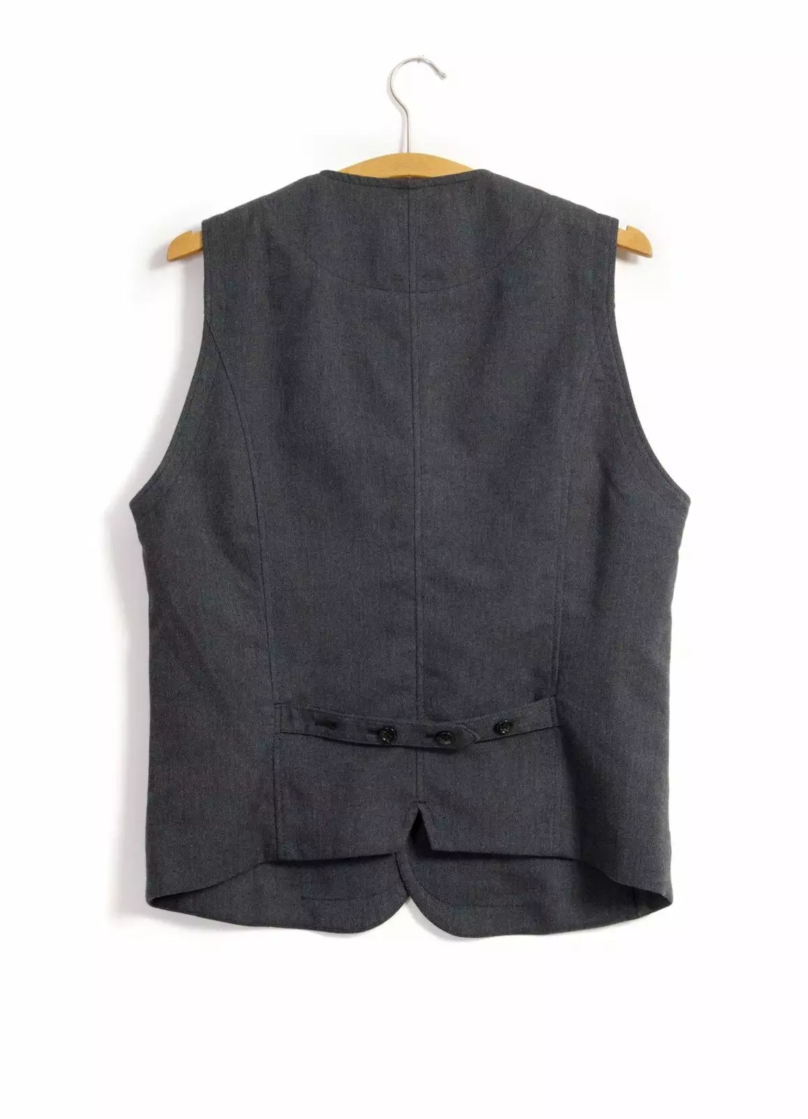 DANIEL | Classic Waistcoat | Graphite 2 DANIEL | Classic Waistcoat | Graphite - Image 2