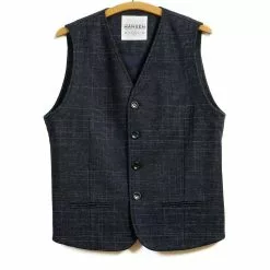 DANIEL | Informal 4-button Waistcoat | Midnight