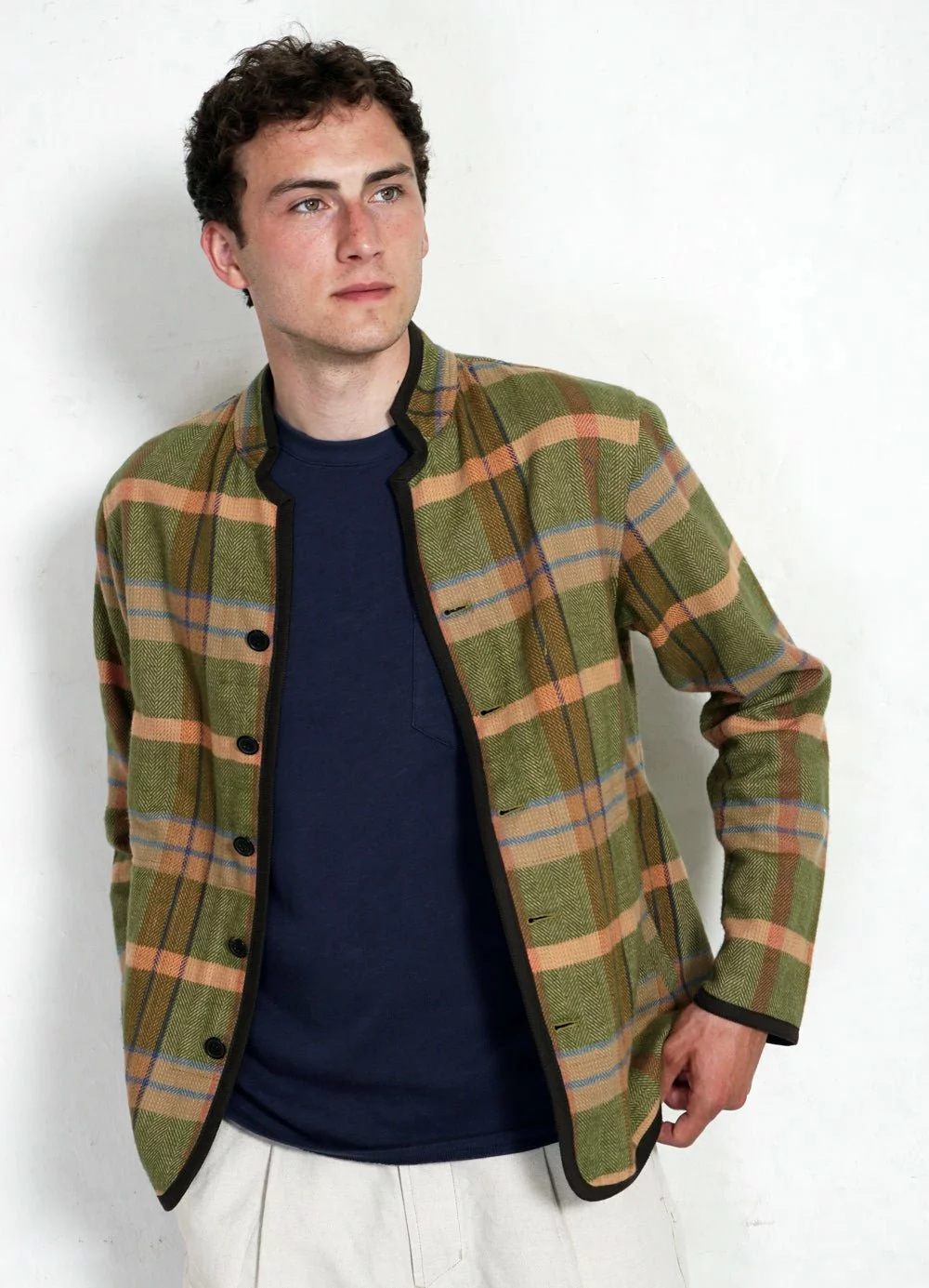 ERLING | Casual Work Jacket | Multi Check 2 ERLING | Casual Work Jacket | Multi Check - Image 2