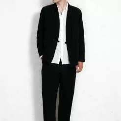 FOLKE | Scarecrow´s Jacket | Black -Togs Soldes folke scarecrows jacket black hansen garments 443852