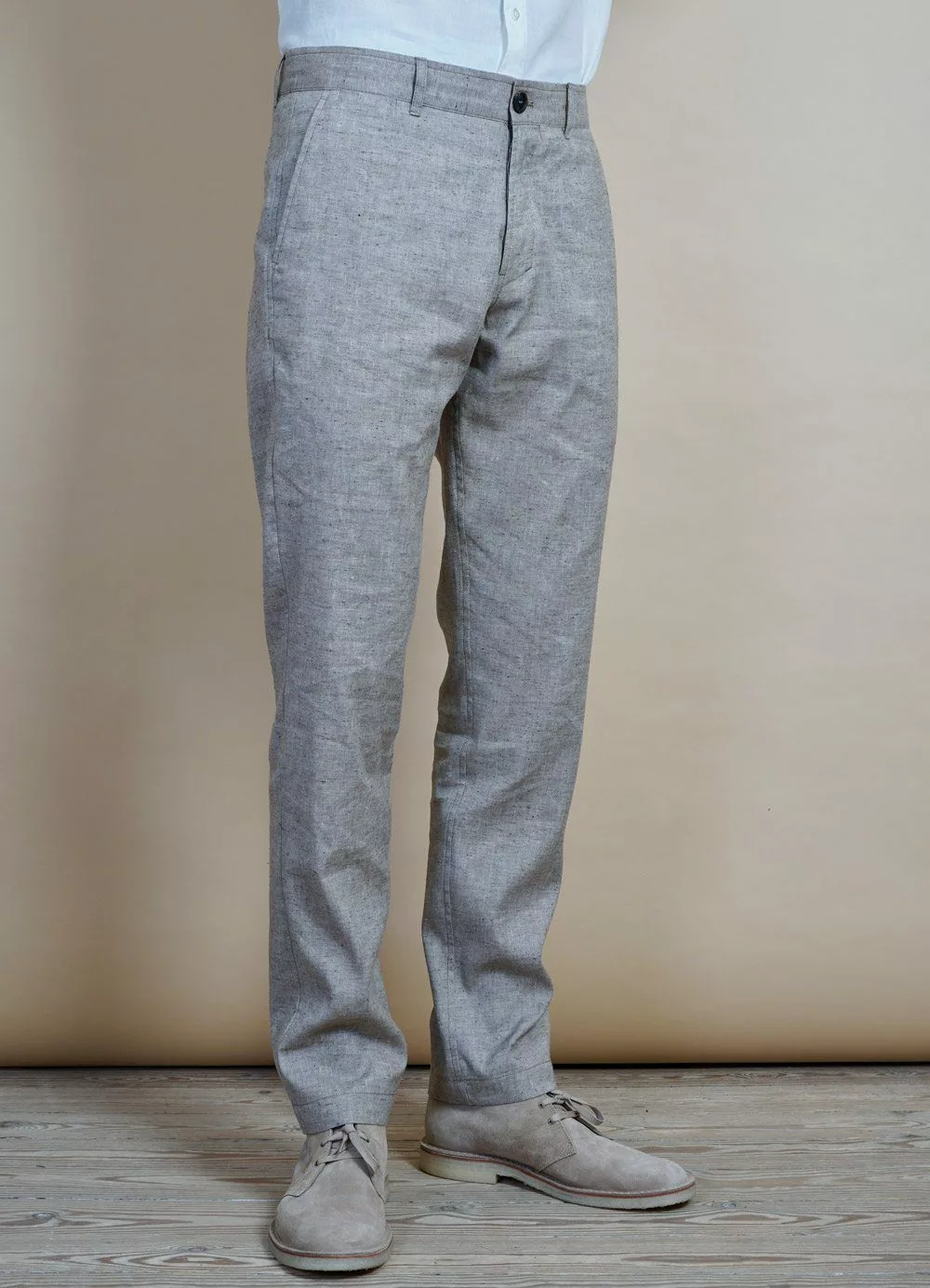 FRED | Regular Fit Trousers | Beach 2 FRED | Regular Fit Trousers | Beach - Image 2
