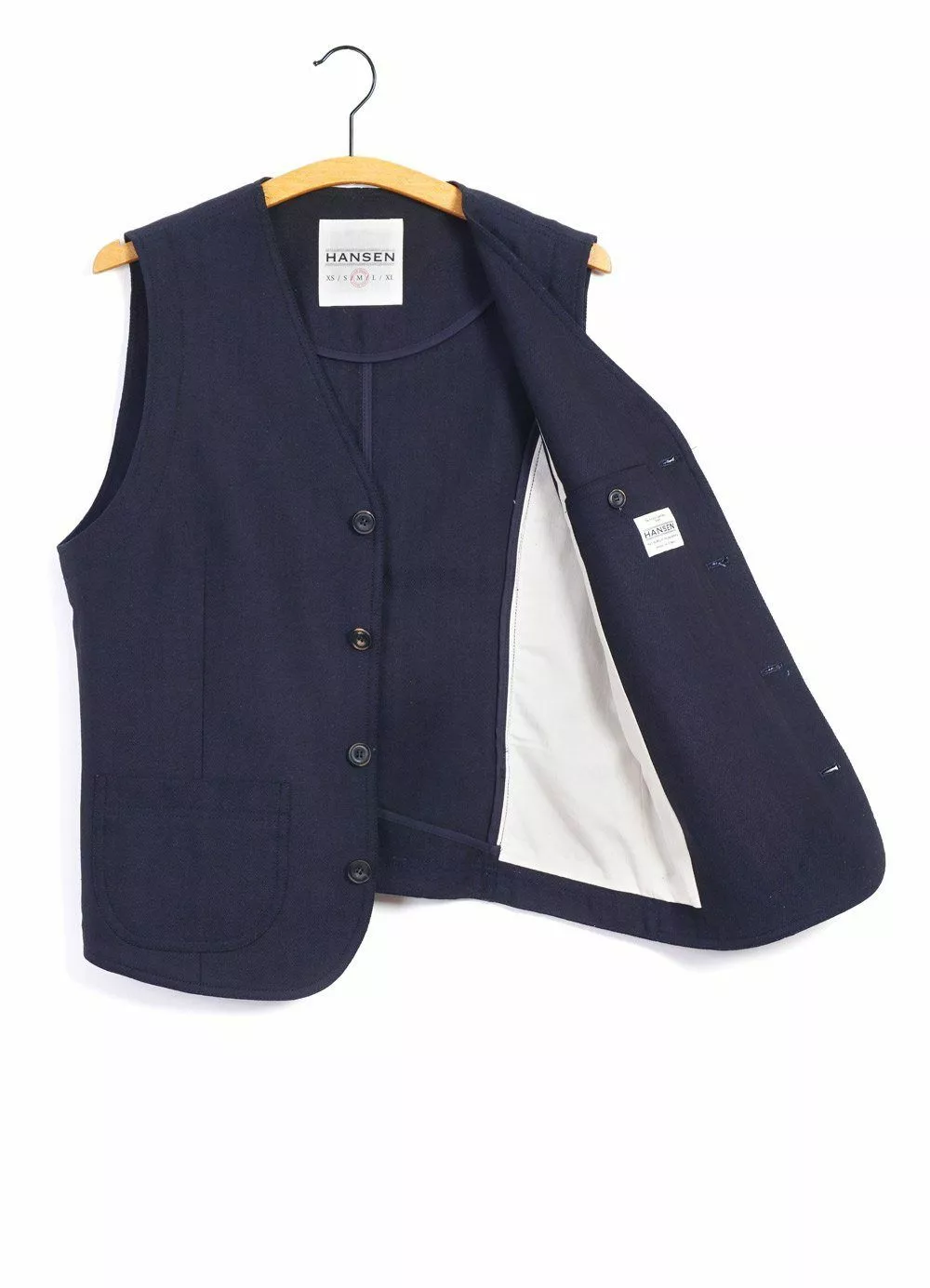 HARALD | Casual Waistcoat | Indigo 5 HARALD | Casual Waistcoat | Indigo - Image 5