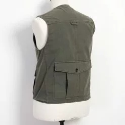 HEKTOR | Utility Vest | Green -Togs Soldes hektor utility vest green hansen garments 922293
