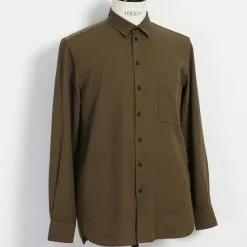 HENNING | Casual Classic Shirt | Plant -Togs Soldes henning casual classic shirt plant hansen garments 169454
