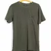 JAMES | Crew Neck Pocket T | Green