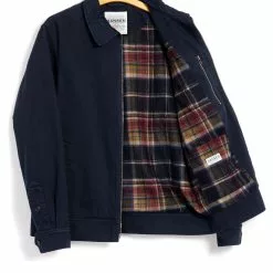 JARLE | Casual Zipper Jacket | Navy -Togs Soldes jarle casual zipper jacket navy hansen garments 994727