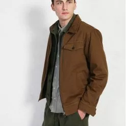 JARLE | Casual Zipper Jacket | Nut -Togs Soldes jarle casual zipper jacket nut hansen garments 173870