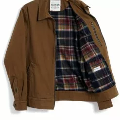 JARLE | Casual Zipper Jacket | Nut -Togs Soldes jarle casual zipper jacket nut hansen garments 856681