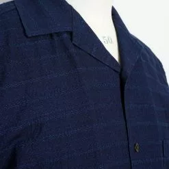 JONNY | Short Sleeve Shirt | Dobby Indigo 10 JONNY | Short Sleeve Shirt | Dobby Indigo -Togs Soldes jonny short sleeve shirt dobby indigo hansen garments 169558