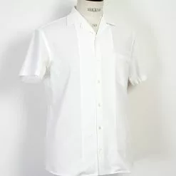 JONNY | Short Sleeve Shirt | Dobby White x2 -Togs Soldes jonny short sleeve shirt dobby white x2 hansen garments 321281