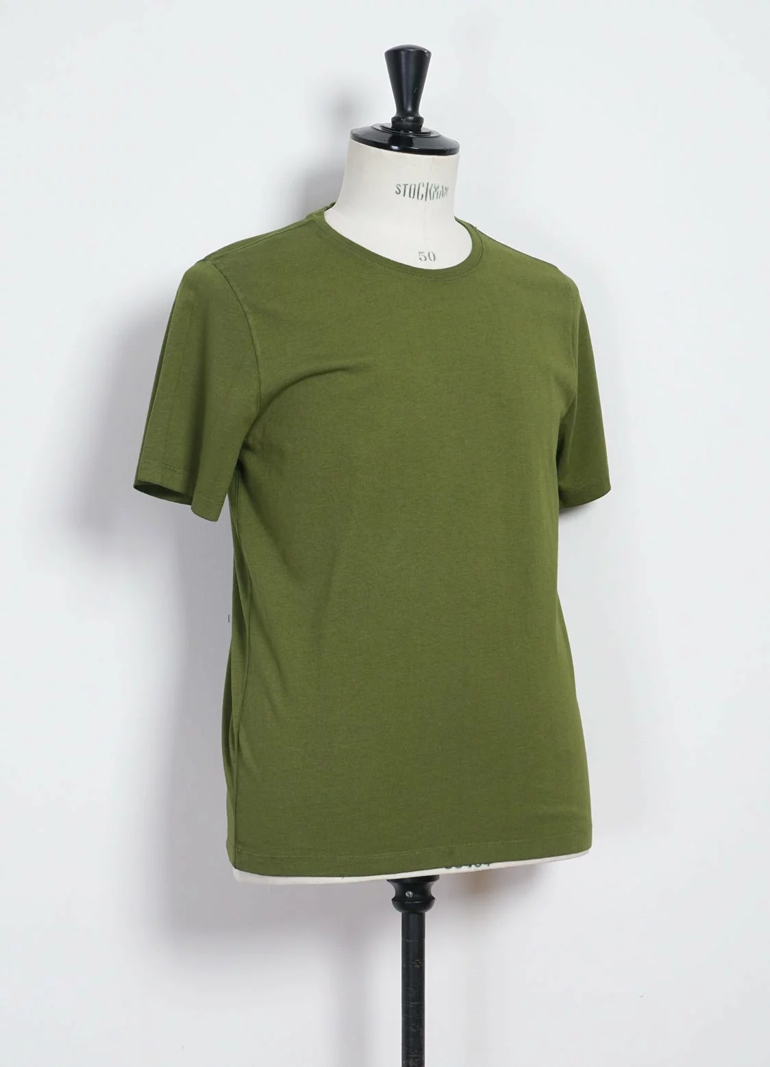 JULIAN | Crew Neck T-Shirt | Cretan Green 2 JULIAN | Crew Neck T-Shirt | Cretan Green - Image 2