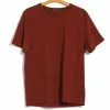 JULIAN | Crew Neck T-Shirt | Terracotta
