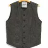 KAJ | Casual Waistcoat | Black Sand