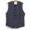 KALLE | Casual Classic Vest | Blue Delave