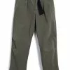 KARLO | Wide Cut Utility Trousers | Green