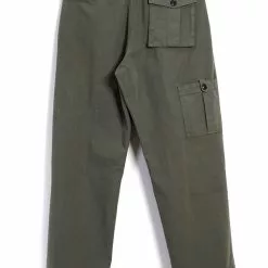 KARLO | Wide Cut Utility Trousers | Green -Togs Soldes karlo wide cut utility trousers green hansen garments 973793