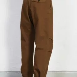 KARLO | Wide Cut Utility Trousers | Nut 11 KARLO | Wide Cut Utility Trousers | Nut -Togs Soldes karlo wide cut utility trousers nut hansen garments 932222