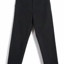 KEN | Wide Cut Trousers | Blackish