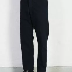 KEN | Wide Cut Trousers | Broken Blue -Togs Soldes ken wide cut trousers broken blue hansen garments 286906