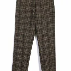 KEN | Wide Cut Trousers | Checkered