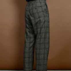 KEN | Wide Cut Trousers | Checkered 12 KEN | Wide Cut Trousers | Checkered -Togs Soldes ken wide cut trousers checkered hansen garments 830368