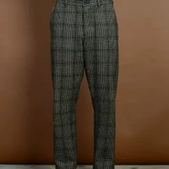 KEN | Wide Cut Trousers | Checkered 10 KEN | Wide Cut Trousers | Checkered -Togs Soldes ken wide cut trousers checkered hansen garments 968530