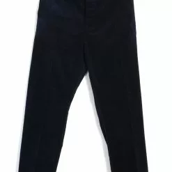 KEN | Wide Cut Trousers | Fluid Navy
